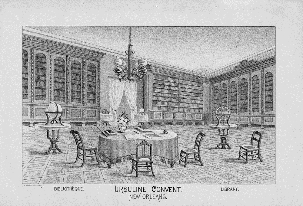 Ursuline Convent Academy Library 1888