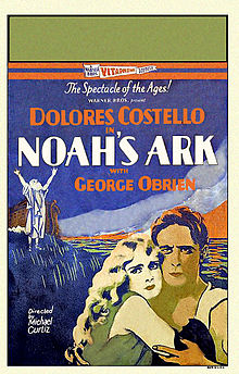 Movie poster for 1928 film, Noah's Ark (courtesy of Warner Bros.)