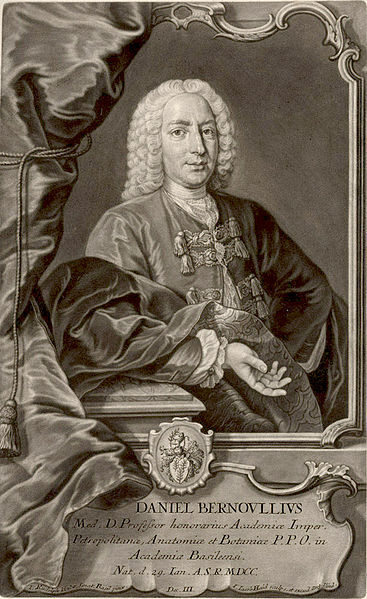 Portrait of Daniel Bernoulli