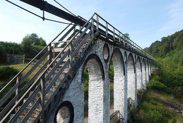 Laxey Wheel connecting rod viaduct
