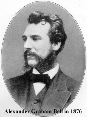 Alexander Graham Bell in 1876