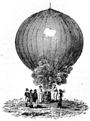 Alexandre Charles' hydrogen balloon