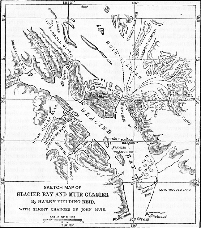 Glacier Bay in Muir's Time