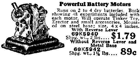 Ad for toy battery