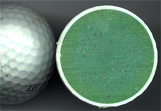 Since Haskell's wound balls centers were finally replaced with new elastic materials, the inside of a modern ball has become pretty uninteresting.