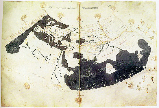 Ptolemy World Map picture