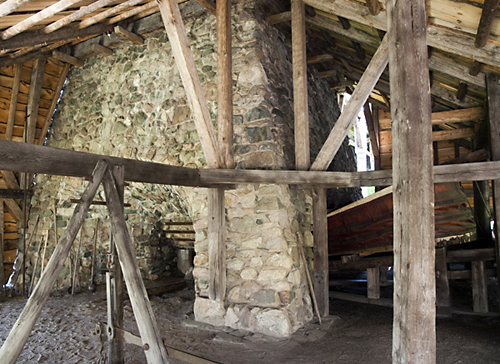 The Saugus River Ironworks kiln