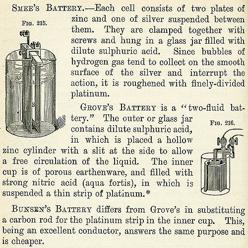 several early batteries