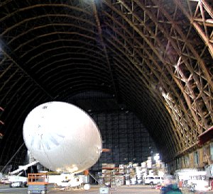 Inside the Tillamook Hangar