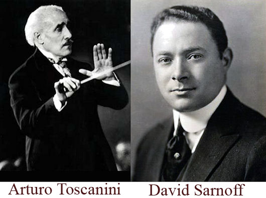 Toscanini and Sarnoff
