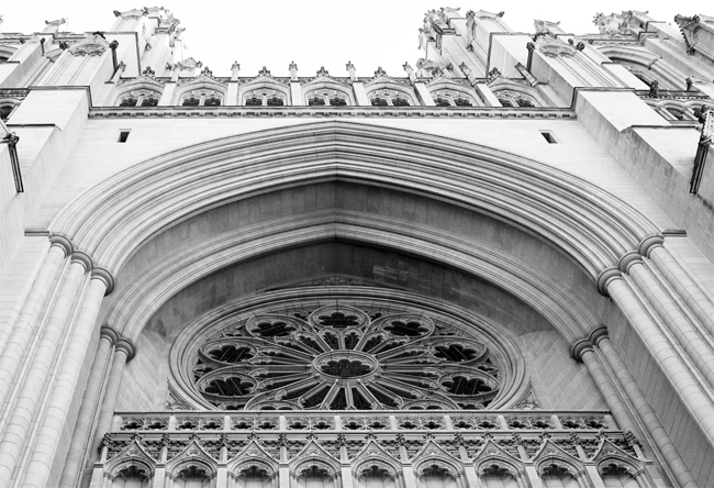 West portal of National Cathedral