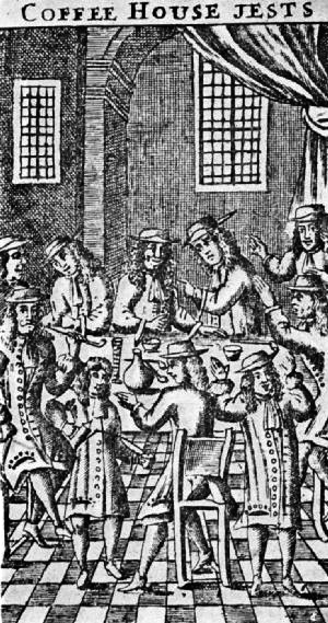 17th-century London coffee house