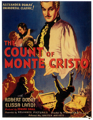 The Count of Monte Cristo from 1934