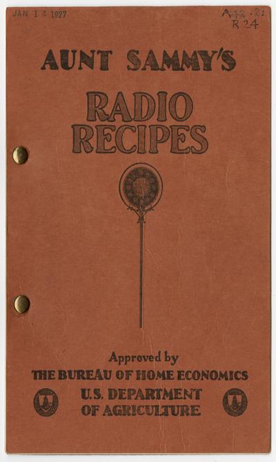 Radio Recipes cover