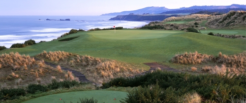 The Bandon Dunes Golf Course in Oregon