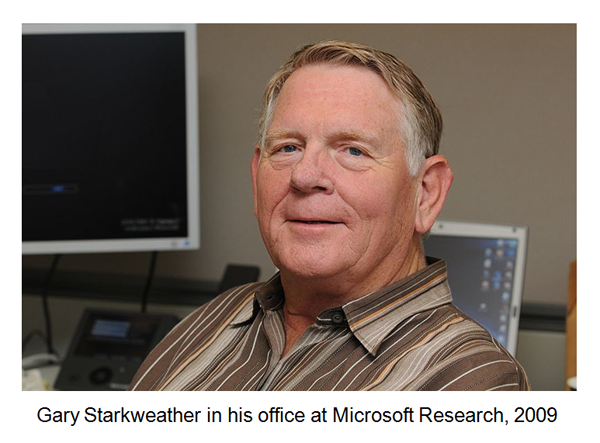 Starkweather in his office photograph
