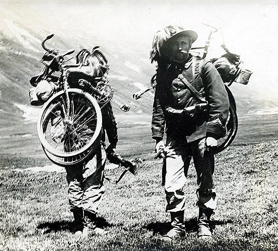 military bicycle picture