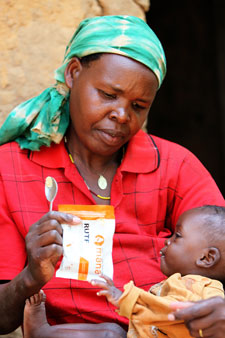 African mother and child photograph