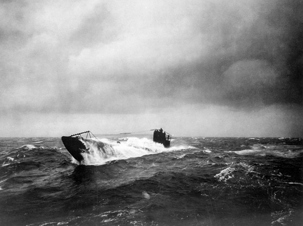 U-boat at sea photograph