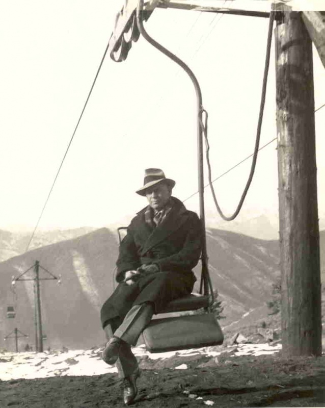 James Curran and the first Ski Lift in Sun Valley, ID