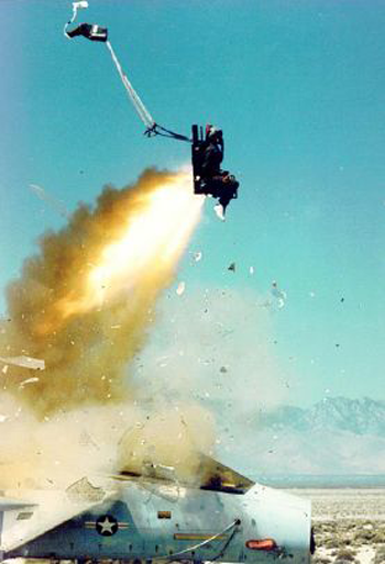 Ejector Seat in Action