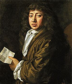 A portrait of Samuel Pepys completed by John Hayls in 1666