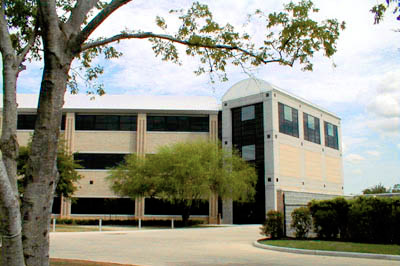 The LeRoy and Lucile Melcher Center for Public Broadcasting, housing Houston Public Media on the University of Houston campus.