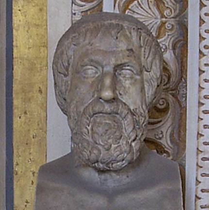 Bust of Pythagoras in the Vatican Museum