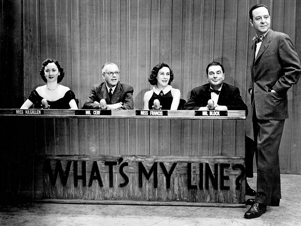 What's My Line original television panel 1952