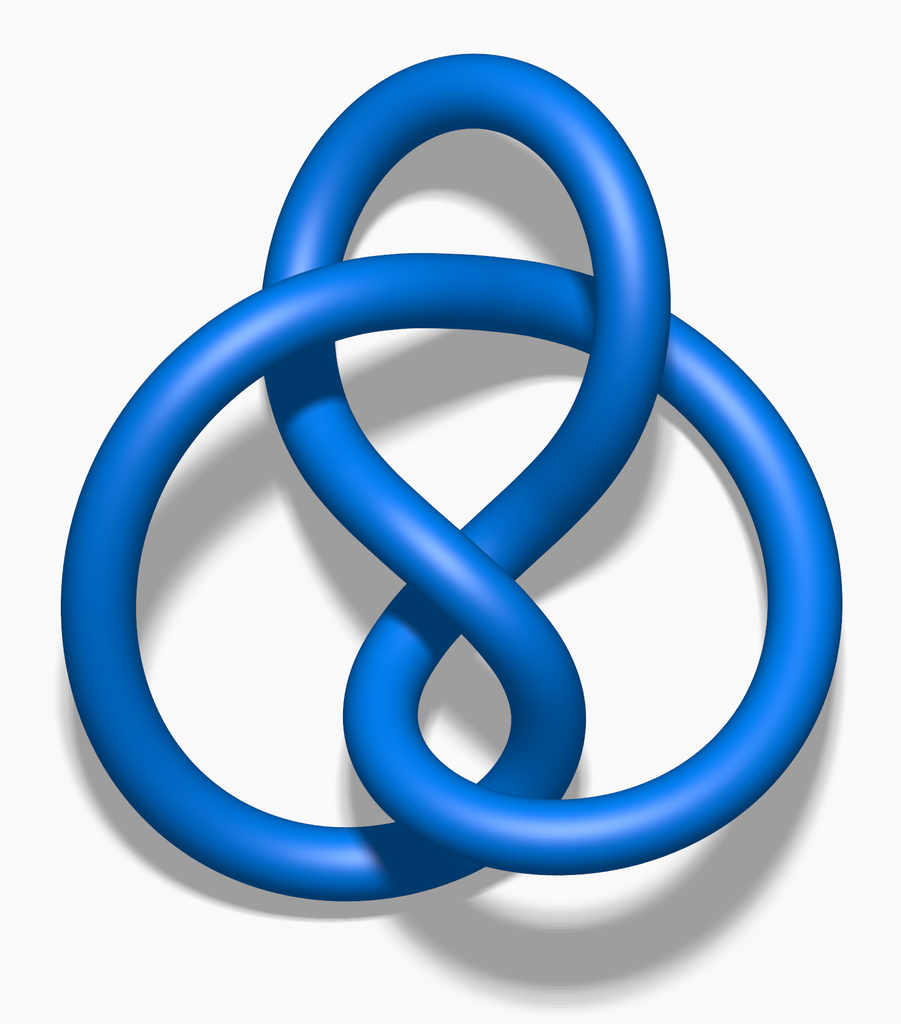 Blue Figure-Eight Knot