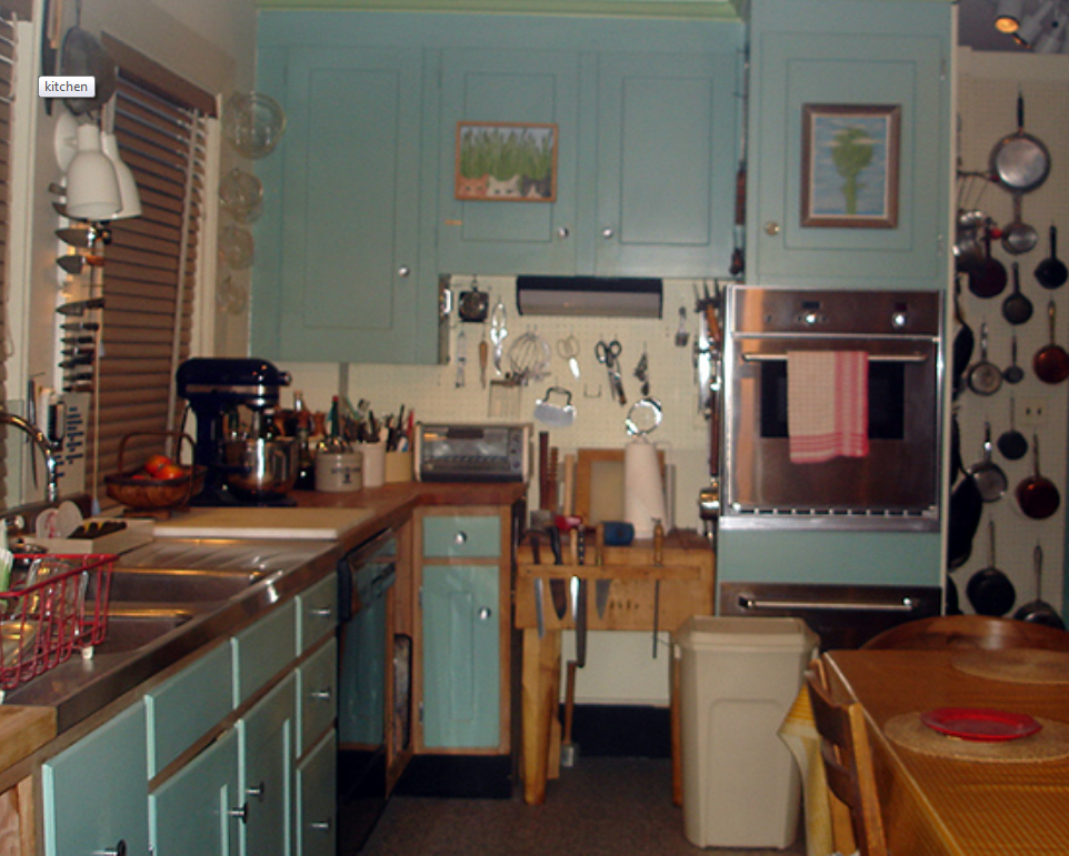 photograph of kitchen