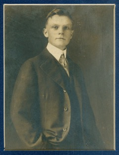 My grandfather James W. Armstrong in 1915 (family photograph)