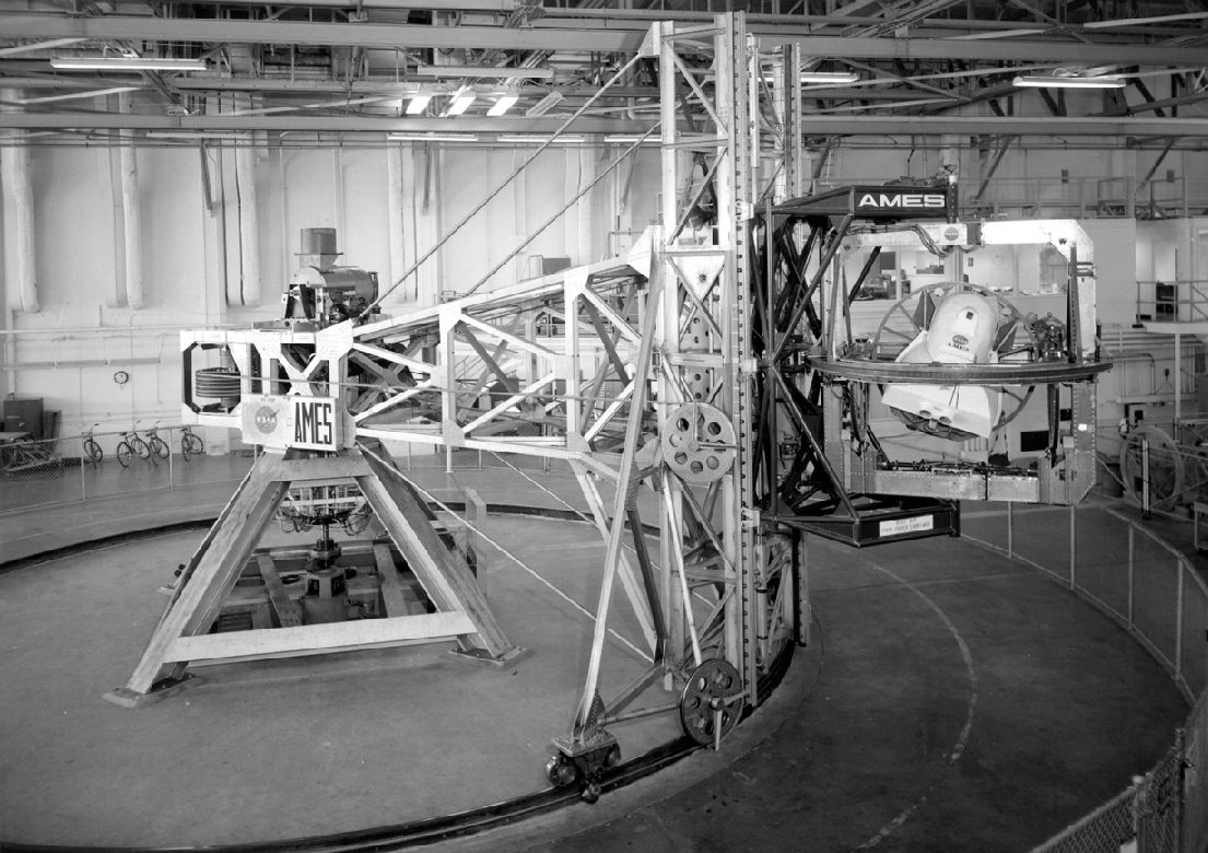 The Five Degrees of Freedom Motion Simulator at the NASA Ames Research Center