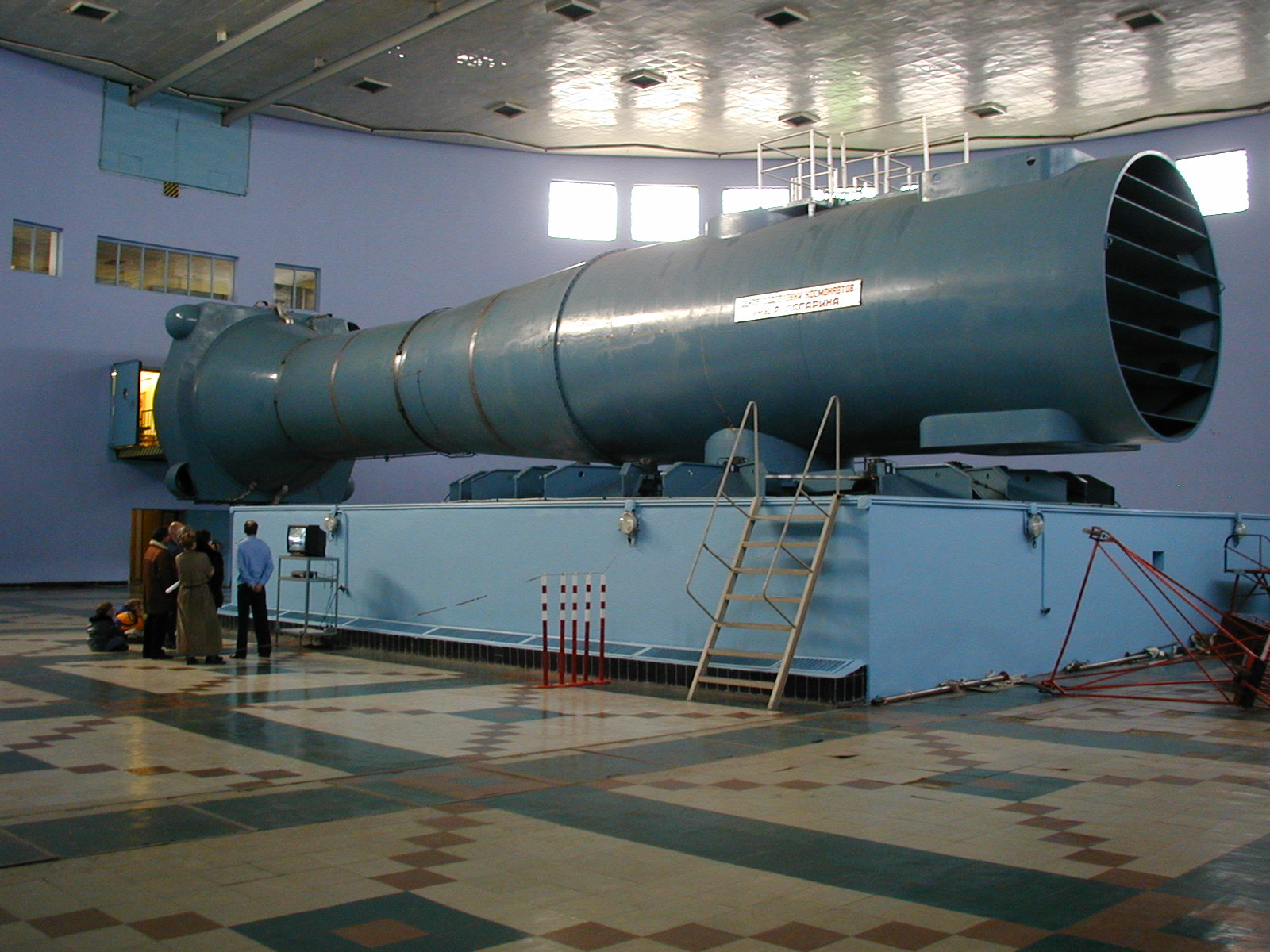 The TsF-18 Centrifuge in Star City, Russia, on which I have done several training sessions.  With a moment arm of 59 feet and capable of monstrous G loads, we sometimes affectionately refer to this as the MOAC; 'mother of all centrifuges'