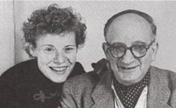 Margret and H.A. Rey, the creators of Curious George