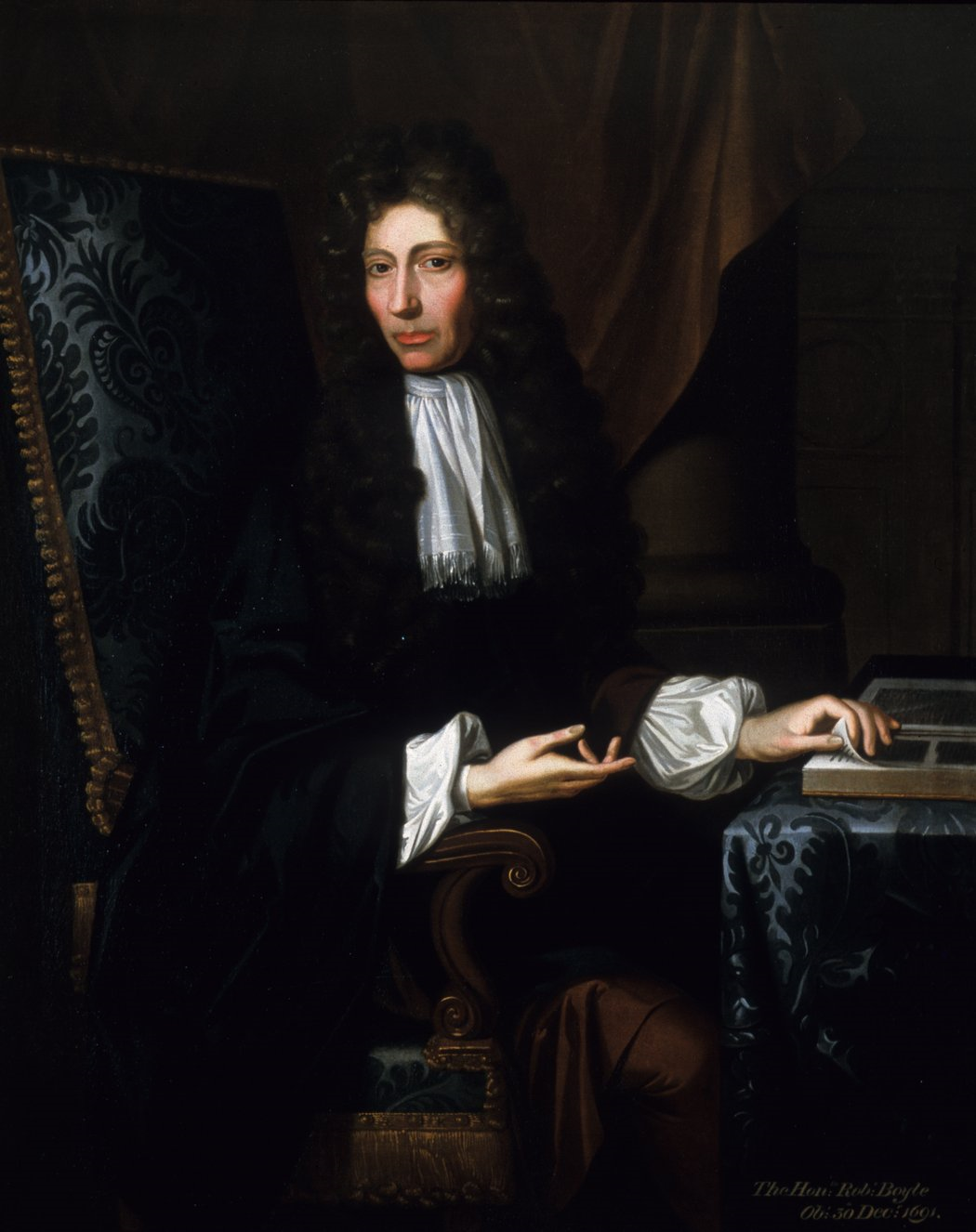 The Shannon Portrait of the Honorable Robert Boyle