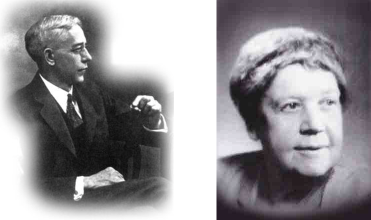 Portraits of Samuel Orton and Anna Gillingham