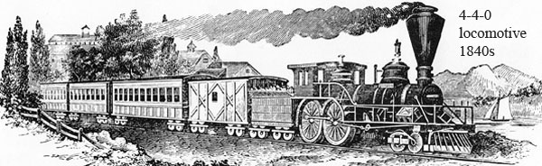 4-4-0 locomotive