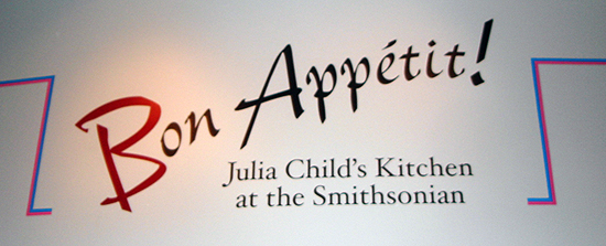 photograph of bon appétit sign