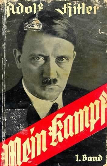 Book cover of Hilter's <i>Mein Kampf</i>
