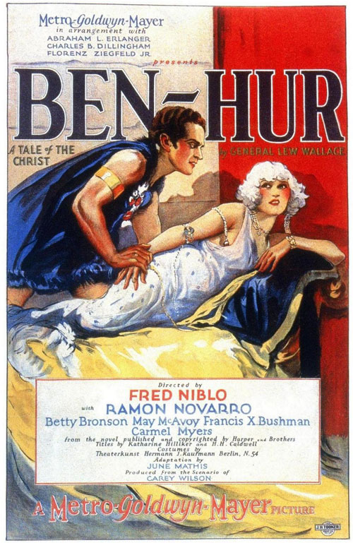 silent film Ben-Hur movie poster