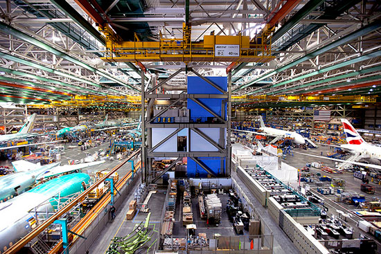 Boeing Everett factory