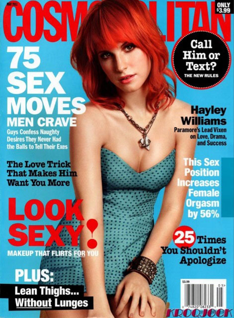 current Cosmo magazine