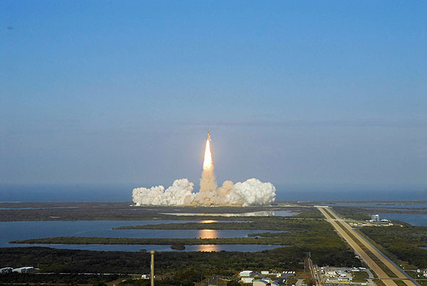last launch of Space Shuttle Discovery