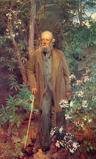  painting of Frederick Law Olmsted 