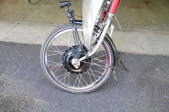 front wheel bicycle hub motor