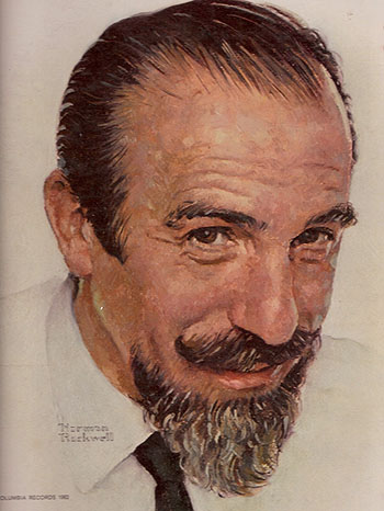 Norman Rockwell picture of Mitch Miller