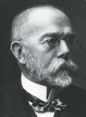 Prussian physician Robert Koch