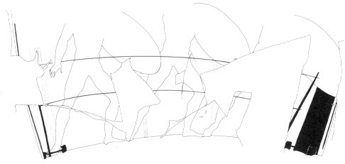 Sketch of the Panathenaic amphora image, rolled out (after Valavanis, 1999)