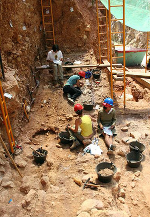 One Atapuerca dig